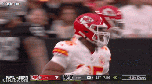 Chargers Vs Chiefs Football On Prime GIF