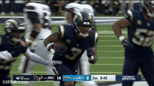 Chargers Vs Rams Football Game GIF