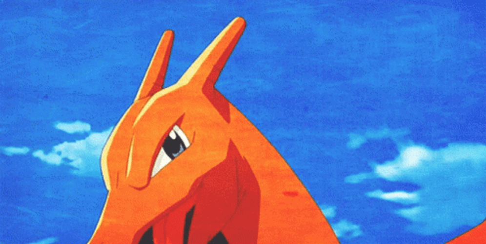 Charizard Breathing Fire GIF