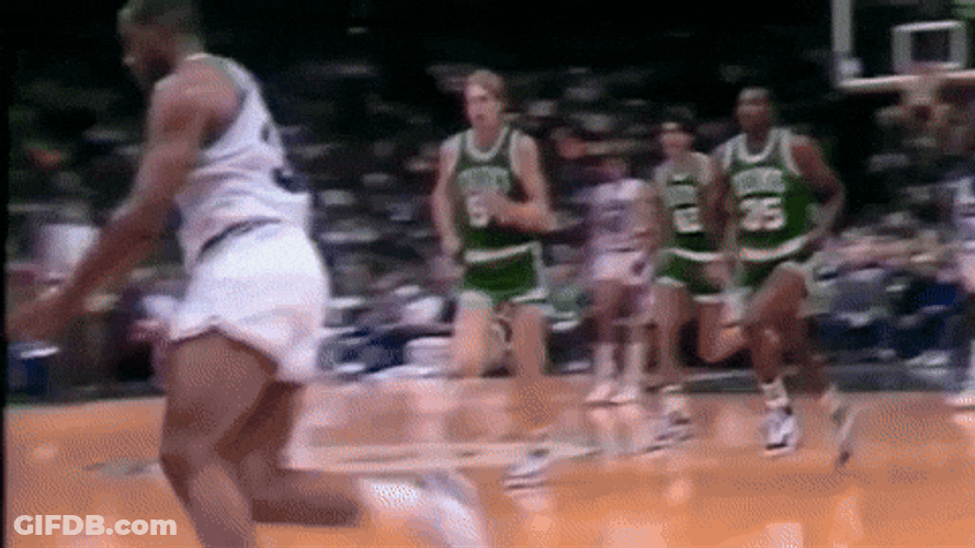 Charles Barkley Guarantee Amazing Dunk GIF