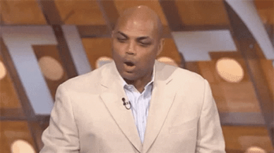 Charles Barkley Guarantee Coughing On Both Hands GIF