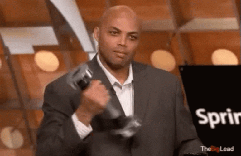 Charles Barkley Guarantee Playing Dumbell GIF