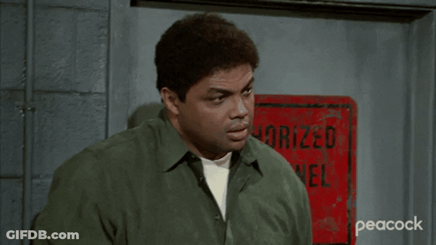 Charles Barkley Guarantee Puzzled Face GIF