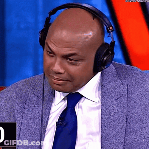 Charles Barkley Headphones GIF
