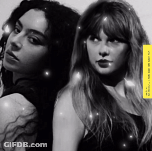 Charli Xcx Taylor Swift GIF