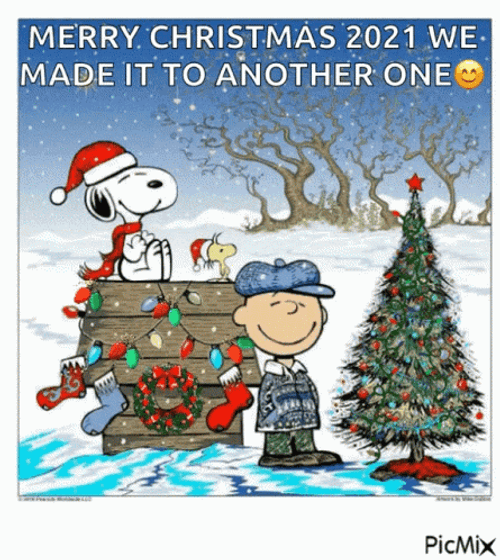 Charlie Brown Christmas 2021 GIF