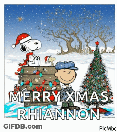 Charlie Brown Christmas Santa Snoopy GIF