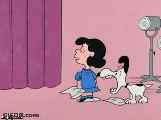 Charlie Brown Christmas Snoopy Copying GIF