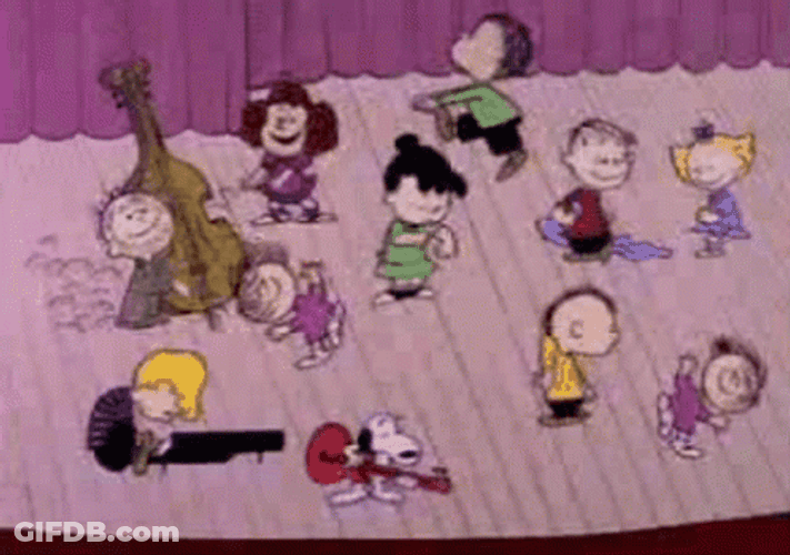Charlie Brown Dance GIF