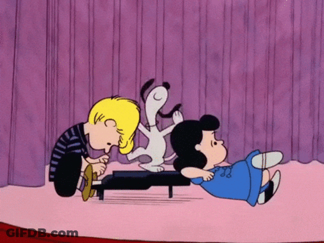 Charlie Brown Dance Peanuts Snoopy Thanksgiving GIF