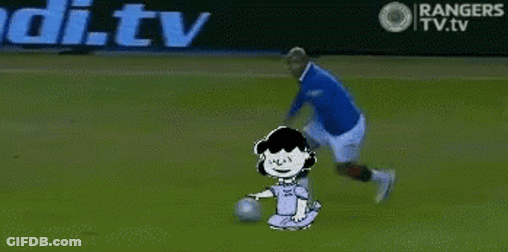 Charlie Brown Football GIF