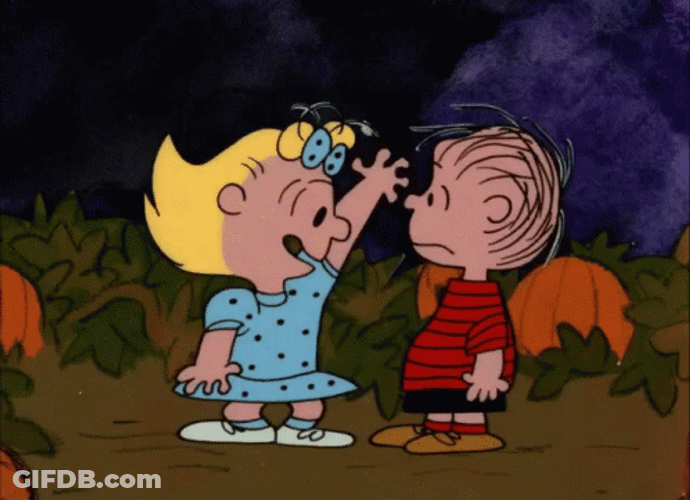 Charlie Brown Halloween Special GIF