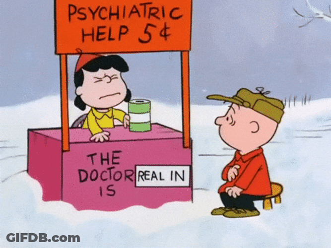 Charlie Brown Noser Thinking GIF
