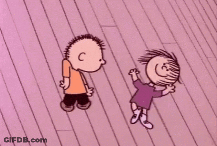 Charlie Brown Peanuts Character Dancing GIF