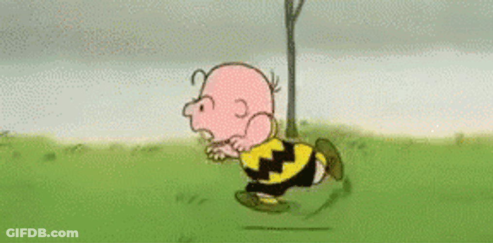 Charlie Brown Running GIF