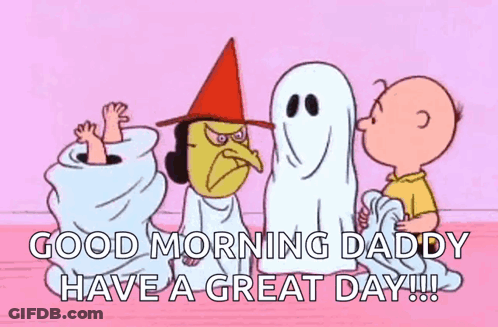 Charlie Brown Snoopy And Witch Standing Together GIF