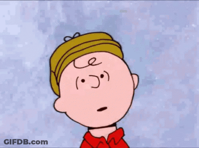 Charlie Brown Surprised Reaction GIF