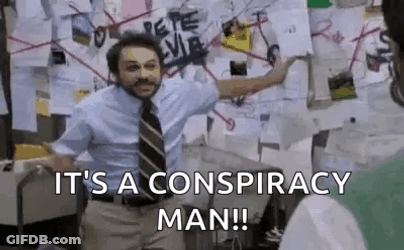 Charlie Day Conspiracy GIF