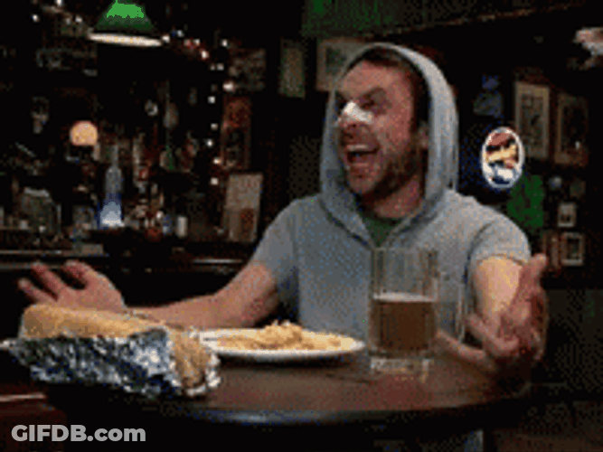 Charlie Day Nose Band Aid GIF