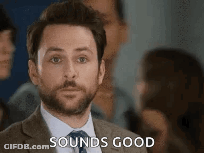 Charlie Day Sounds Good Thumbs Up GIF