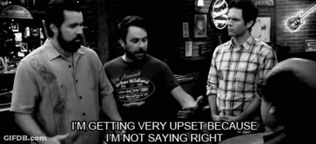 Charlie Day Very Upset GIF