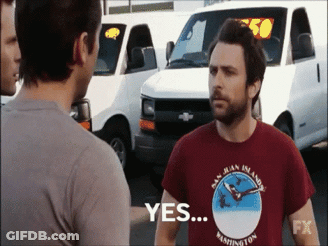 Charlie Day Yes Who GIF