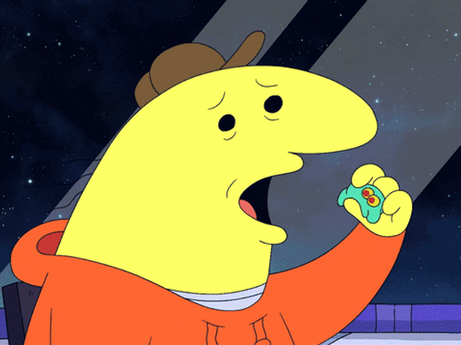 Charlie Dompler Eating Gummies GIF