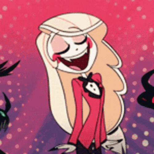 Charlie Morningstar Demonic Look Hazbin Hotel GIF