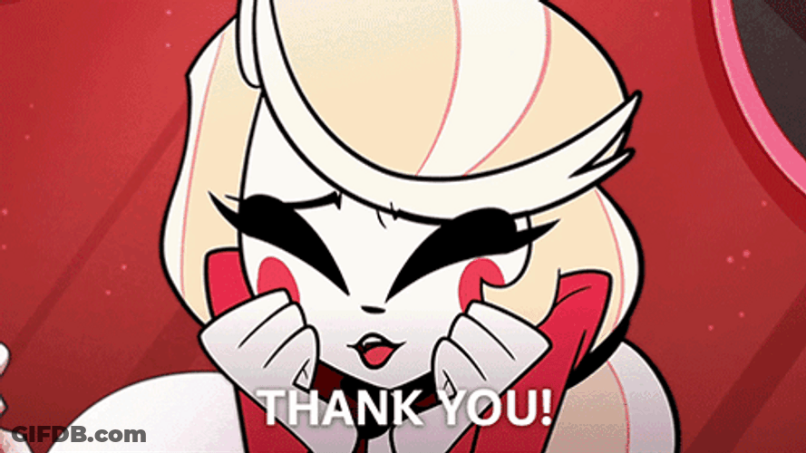 Charlie Morningstar Says Thank You Sir GIF