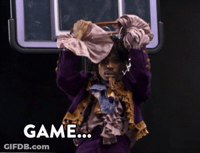 Charlie Murphy Basketball Ring Antics GIF