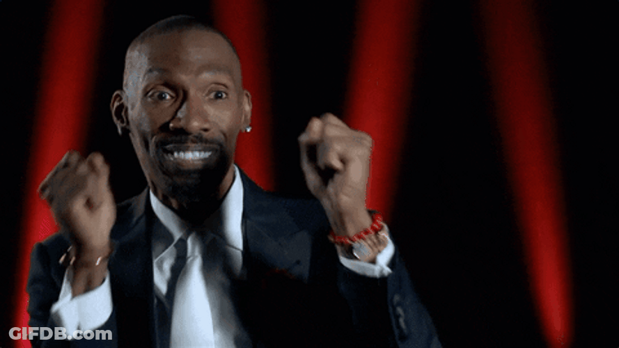 Charlie Murphy Flashy Moments GIF