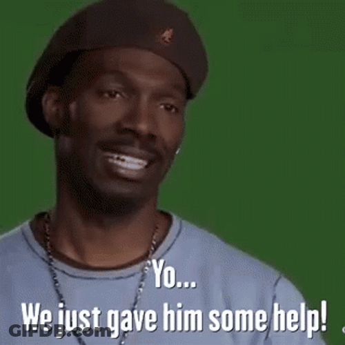 Charlie Murphy Gave Him Some Help GIF