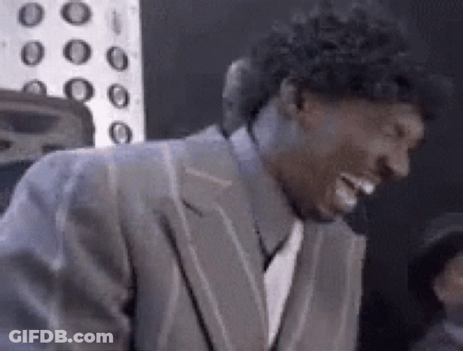 Charlie Murphy Hysterical Laughter GIF