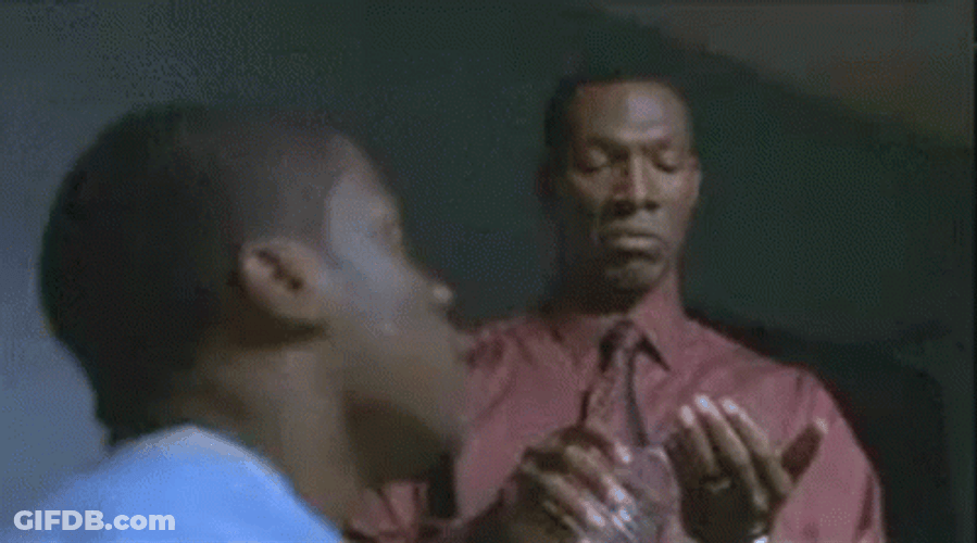 Charlie Murphy Powerful Smack GIF