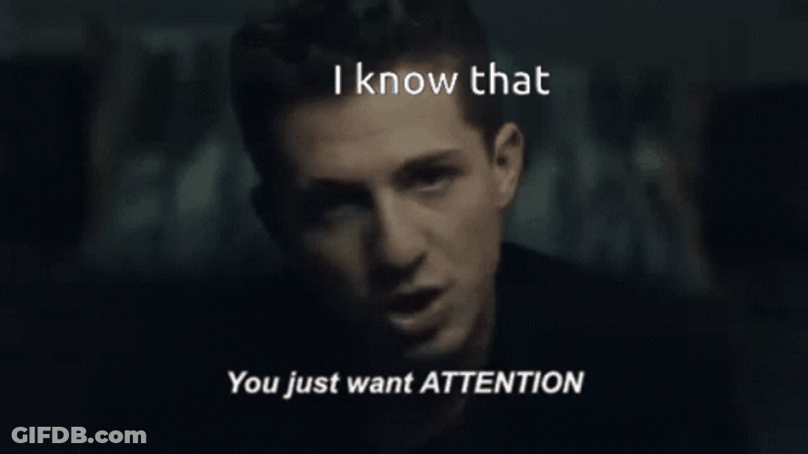 Charlie Puth You Just Want Attention GIF
