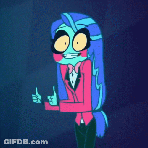 Charlie Thumbs Up Hazbin Hotel GIF
