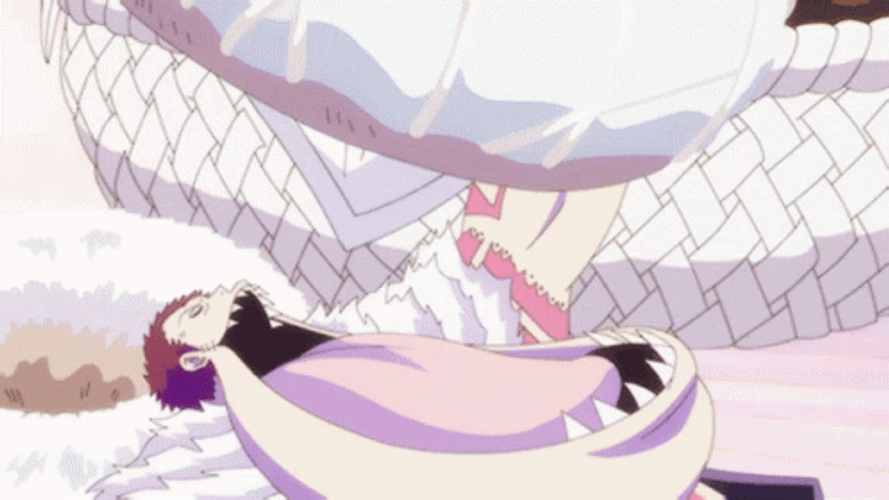 Charlotte Katakuri Gigantic Mouth GIF