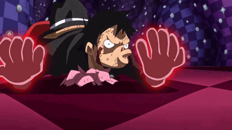 Charlotte Katakuri Swollen Face GIF