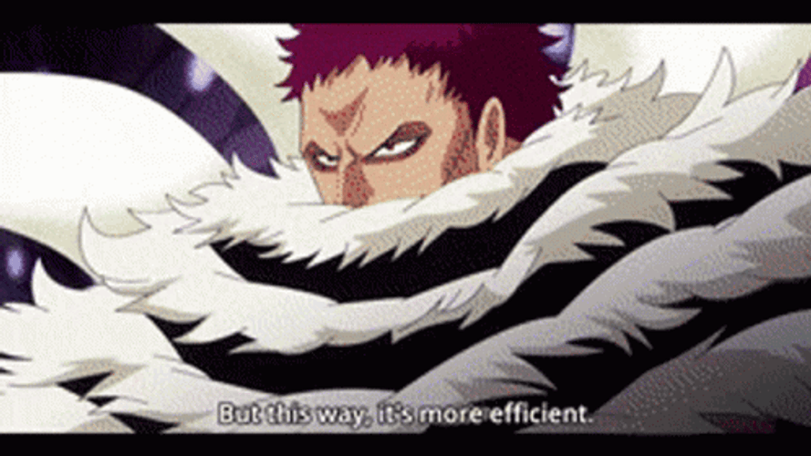 Charlotte Katakuri Vs Luffy One Piece GIF