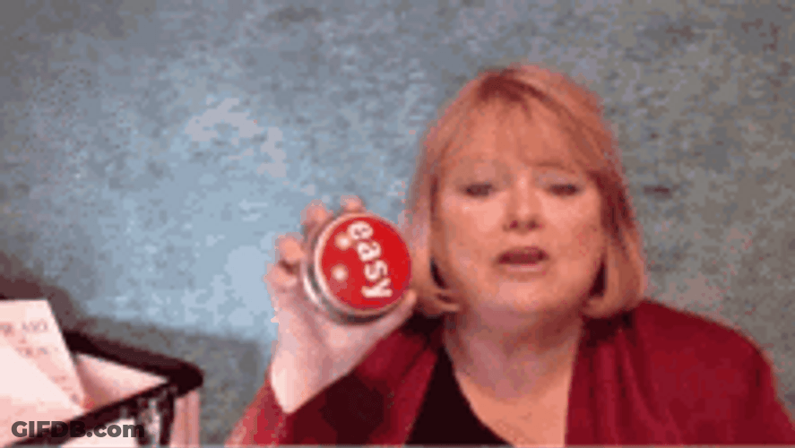 Charmaine Thaner Collaborate Easy Button GIF