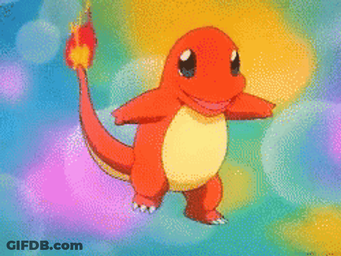 Charmander Two Step Dance GIF