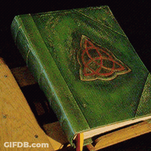 Charmed Book Of Shadows Pages Flipping GIF