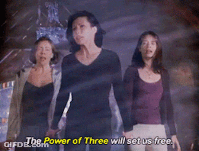 Charmed Halliwell Sisters Power Of Three GIF