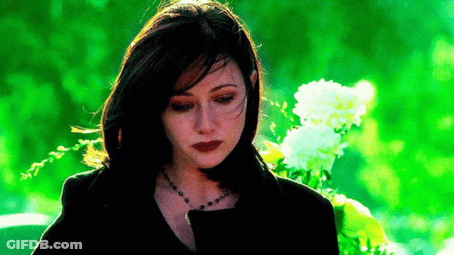 Charmed Prue Halliwell Shannen Doherty Crying GIF