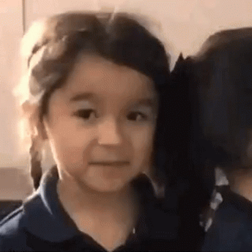 Charming Girl Winking Smiling GIF