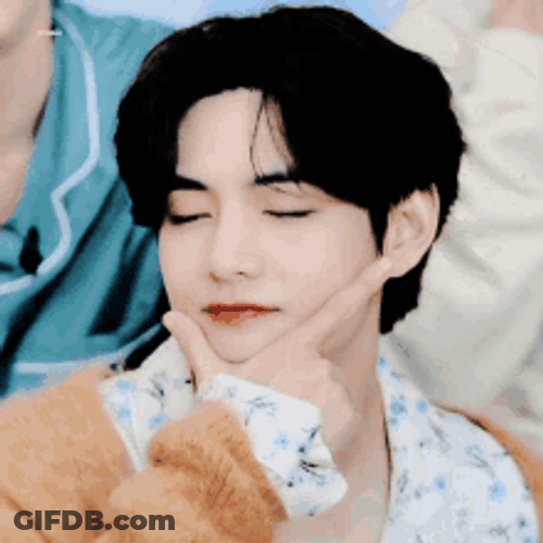 Charming Kim Taehyung Adorable GIF
