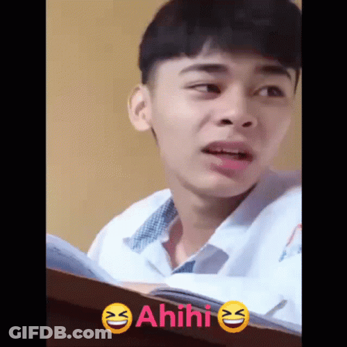 Charming School Boy Sensible Chuckle GIF