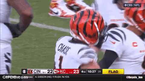 Chase # 1 Is Being Tackled By Another Player GIF