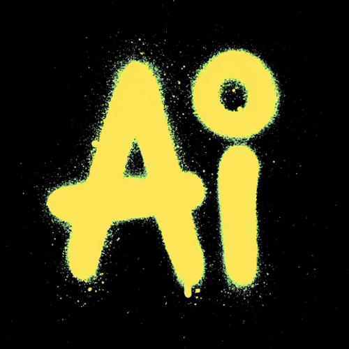 Chatgpt AI Minimalist Logo Graphics Design GIF