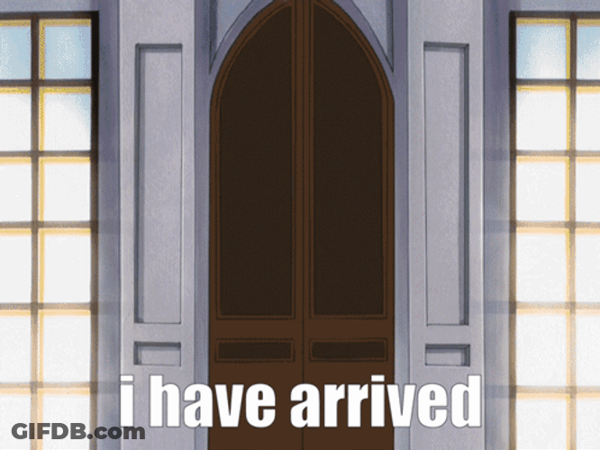 Chazz Princeton I Have Arrived Wide Open Door GIF